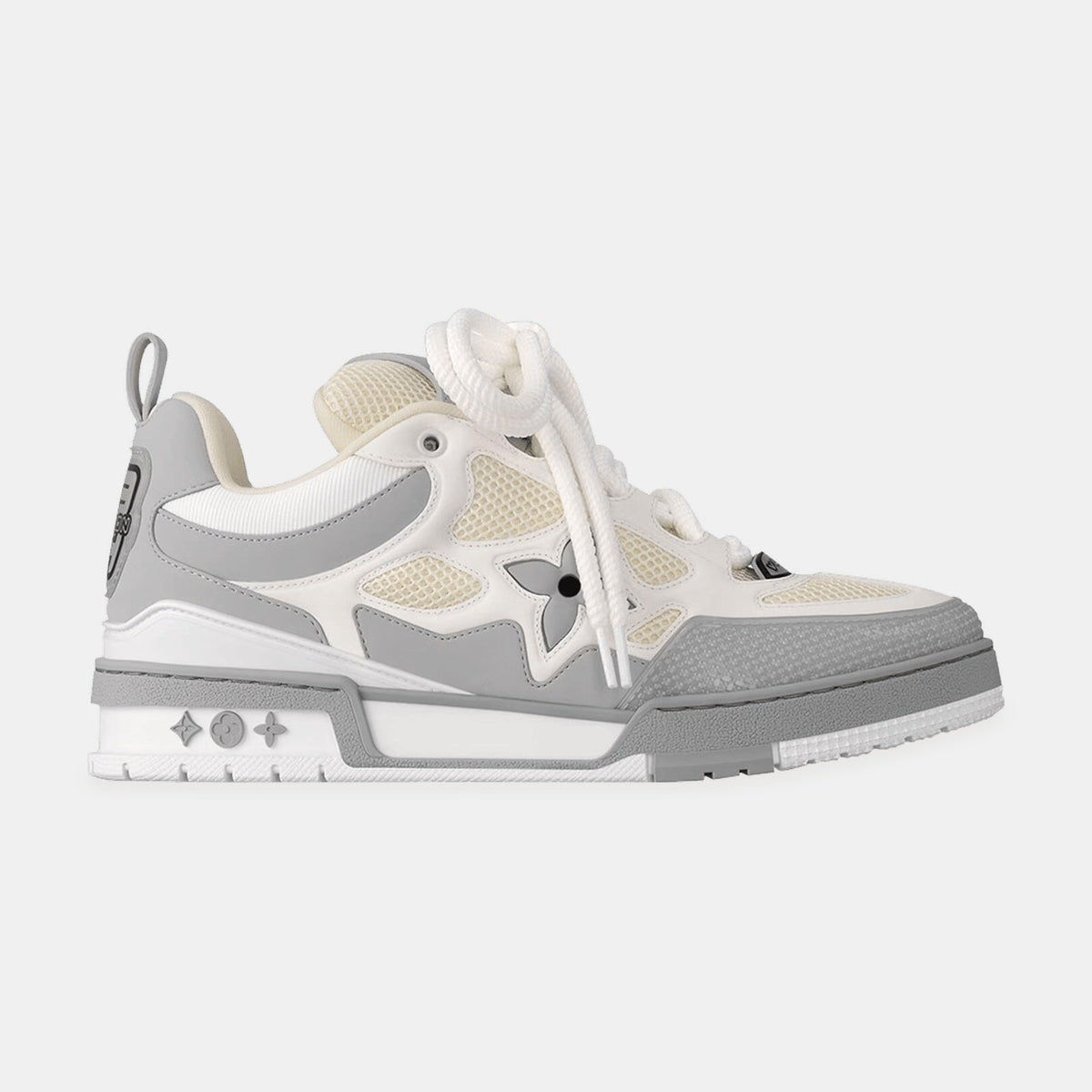 LouV Skate Trainer grau/weiß