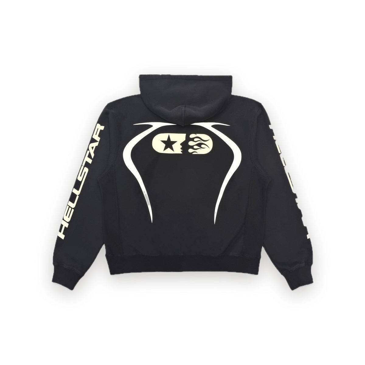 Star Flame Hoodie schwarz 2