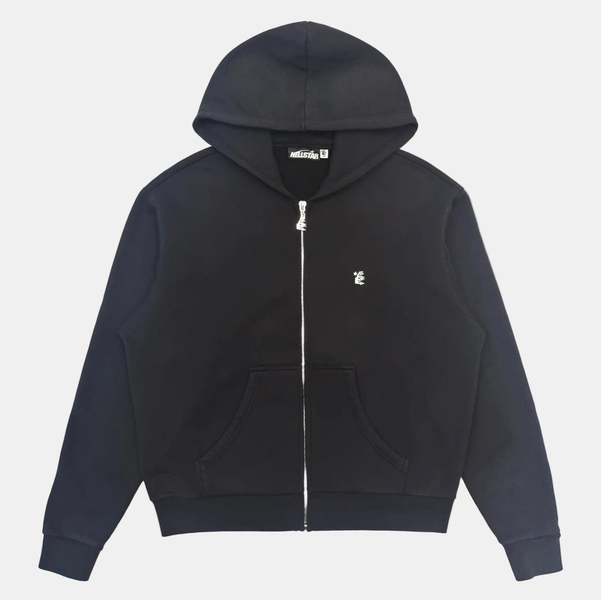 Star Zip-Jacke schwarz