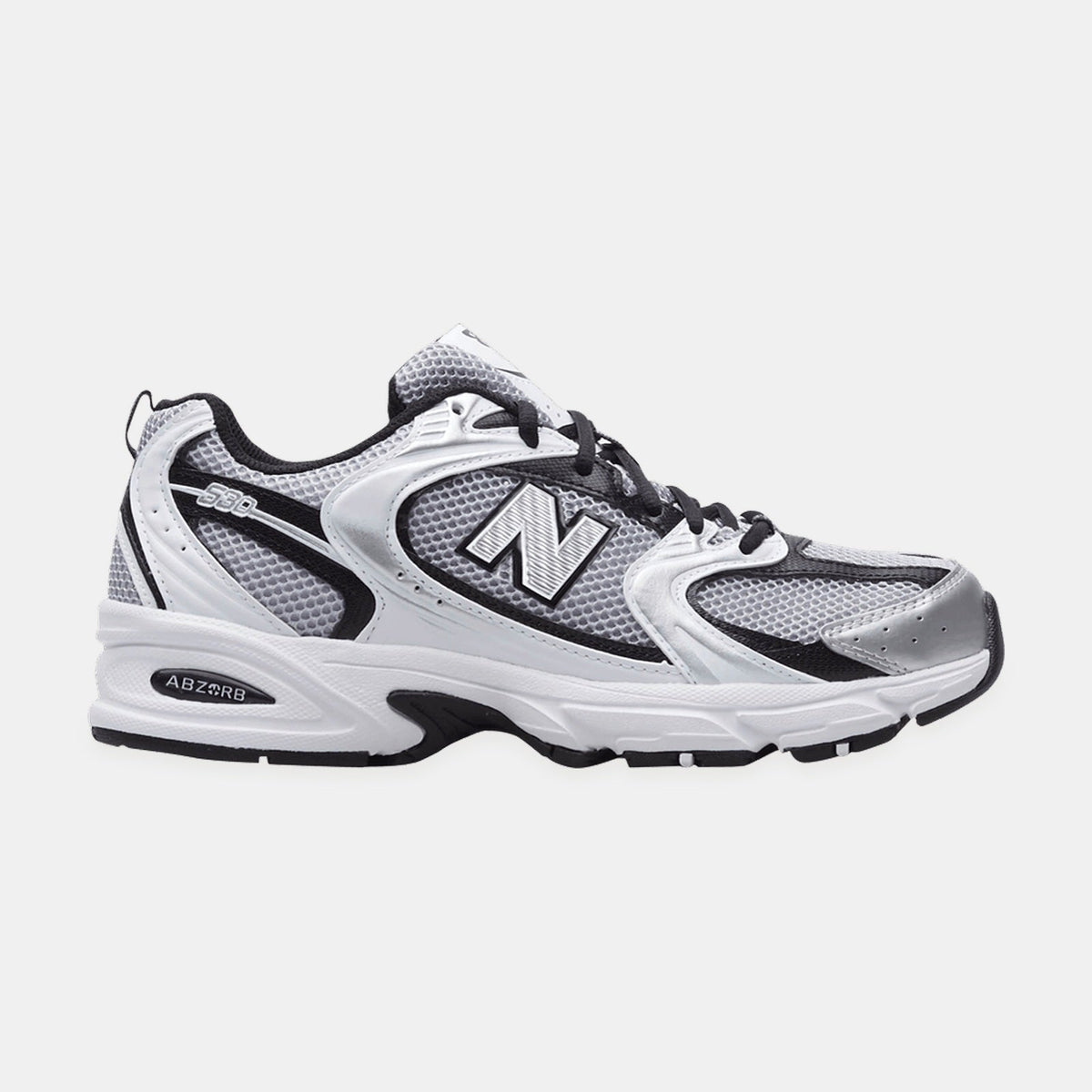 530 Sneaker weiß/schwarz/grau