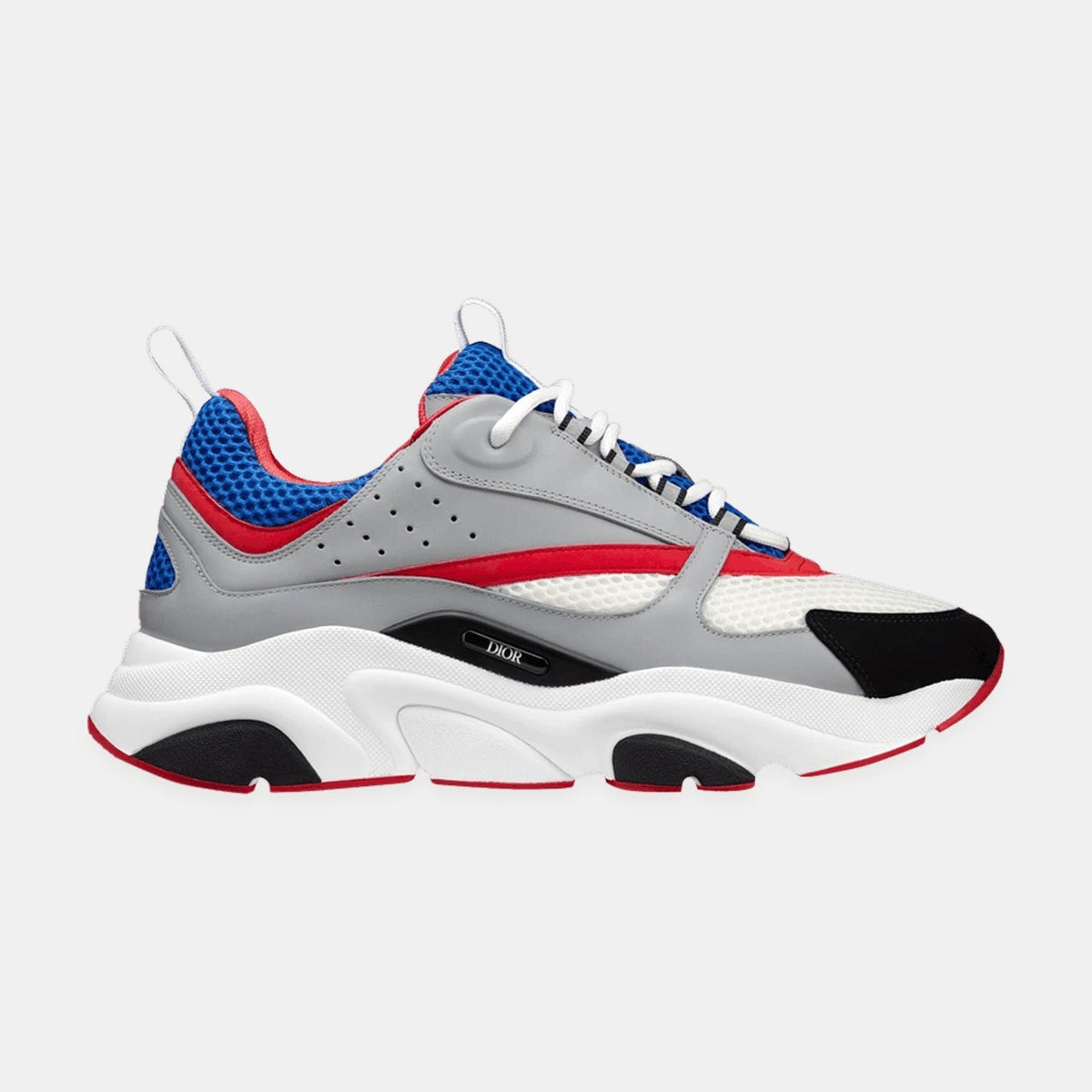 B22 Sneaker weiß/rot/blau