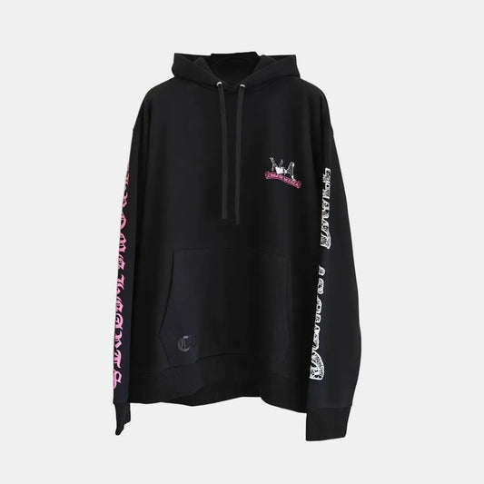 CH Cross Hoodie (pink) schwarz