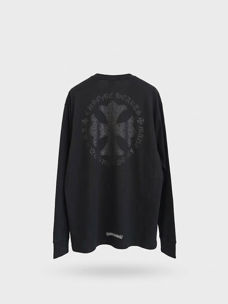 CH Cross Longsleeve schwarz 2