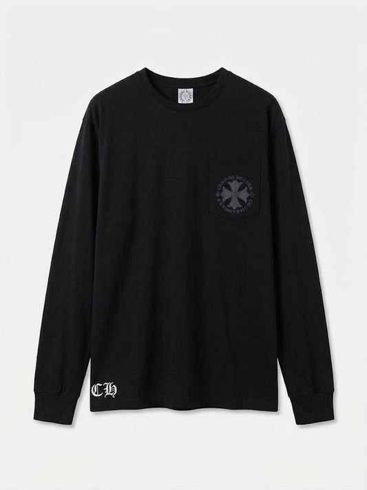 CH Cross Longsleeve schwarz