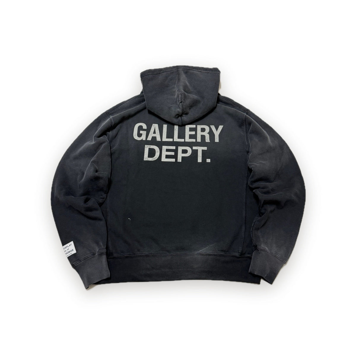 Dept Logo Hoodie schwarz 2