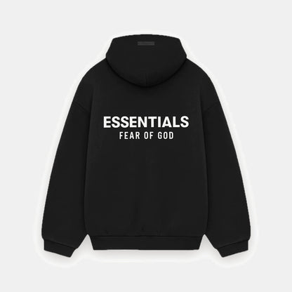 God Hoodie 380GSM Black