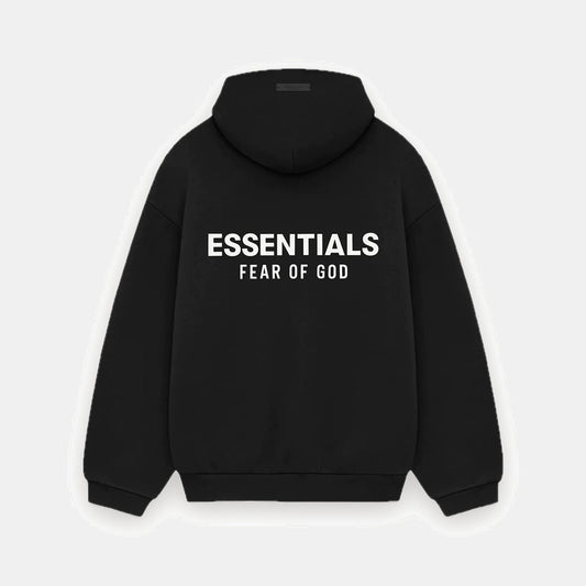 God Hoodie 380GSM Black