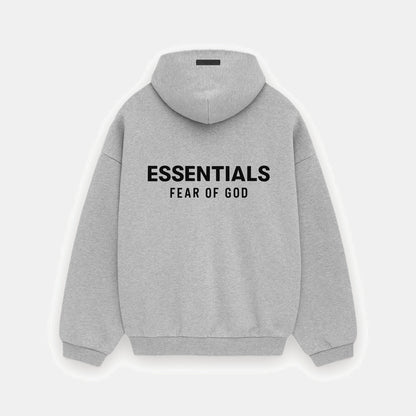 God Hoodie 380GSM Light Heather