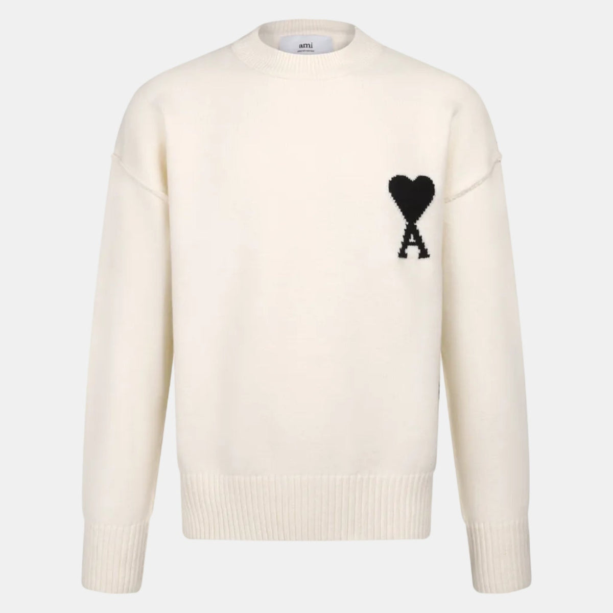 Heart Sweater cremeweiß