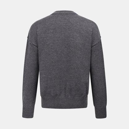Heart Sweater grau 2