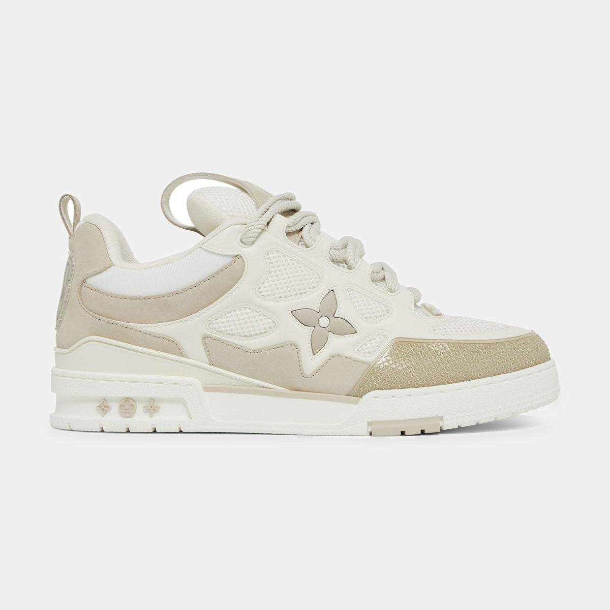 LouV Skate Trainer weiß/beige