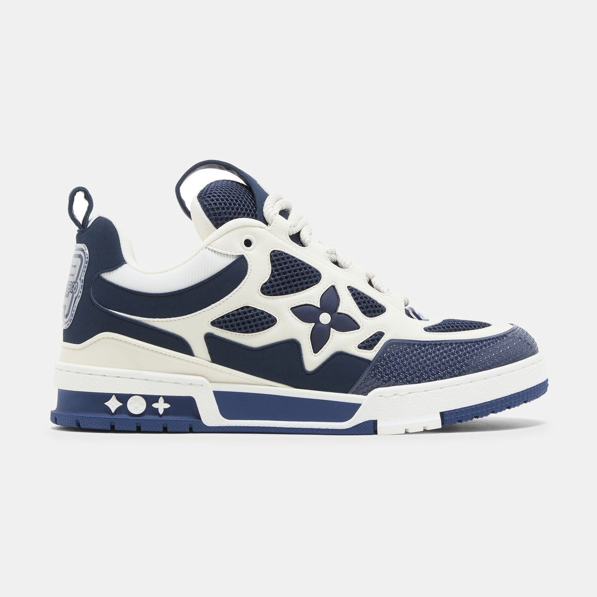 LouV Skate Trainer weiß/blau