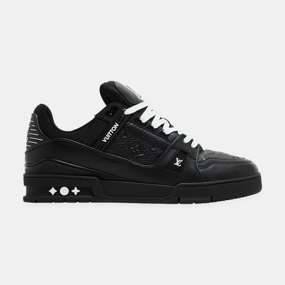 LouV Trainer Low schwarz Prägung