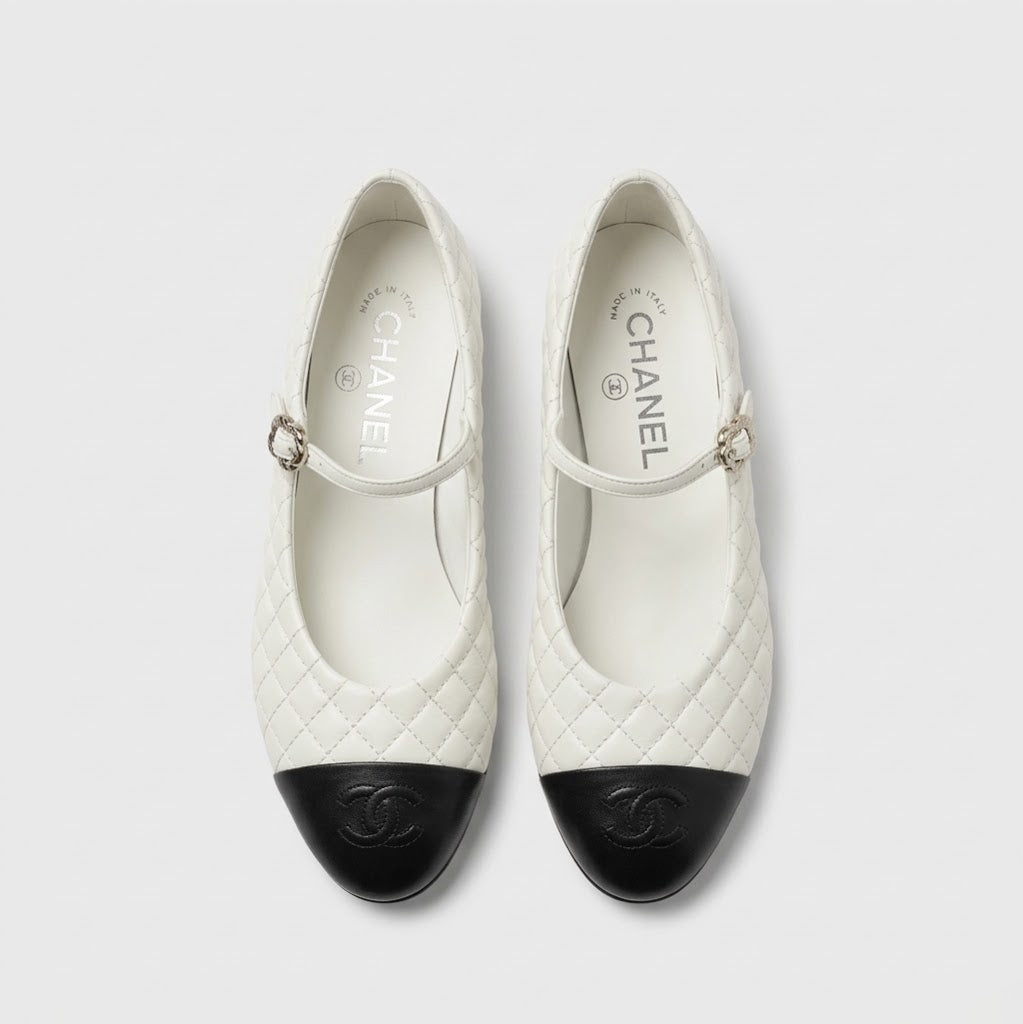 Mary Jane Ballerina weiß