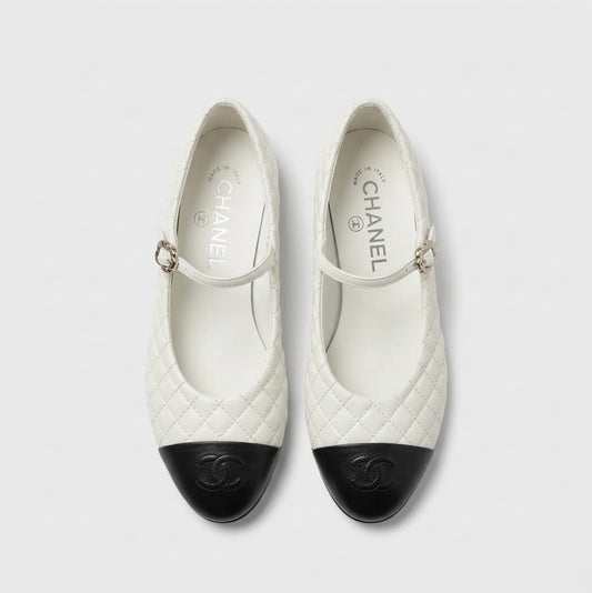 Mary Jane Ballerina weiß