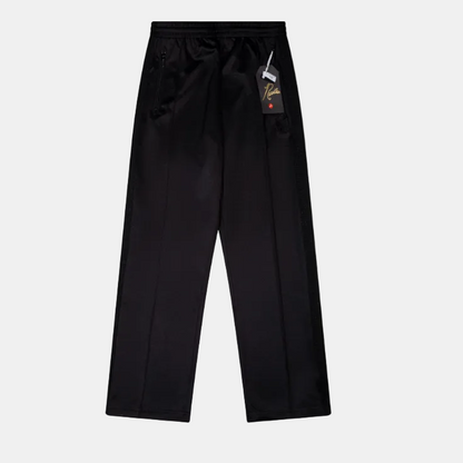 Nadel Streifen Jogginghose allblack