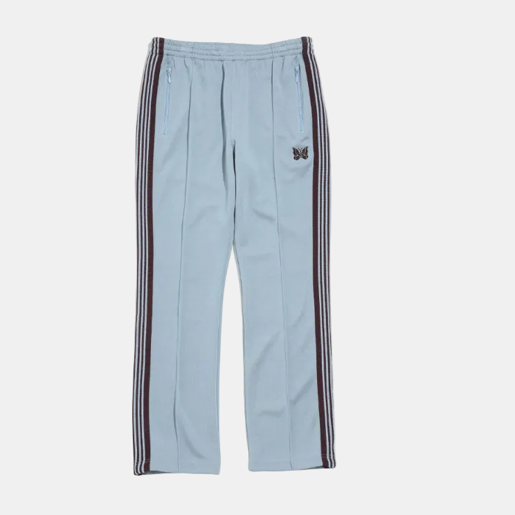 Nadel Streifen Jogginghose babyblau