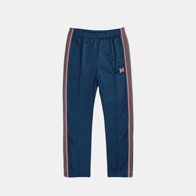 Nadel Streifen Jogginghose blau