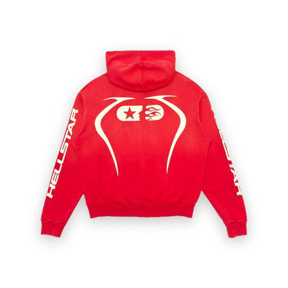 Star Flame Hoodie rot 2