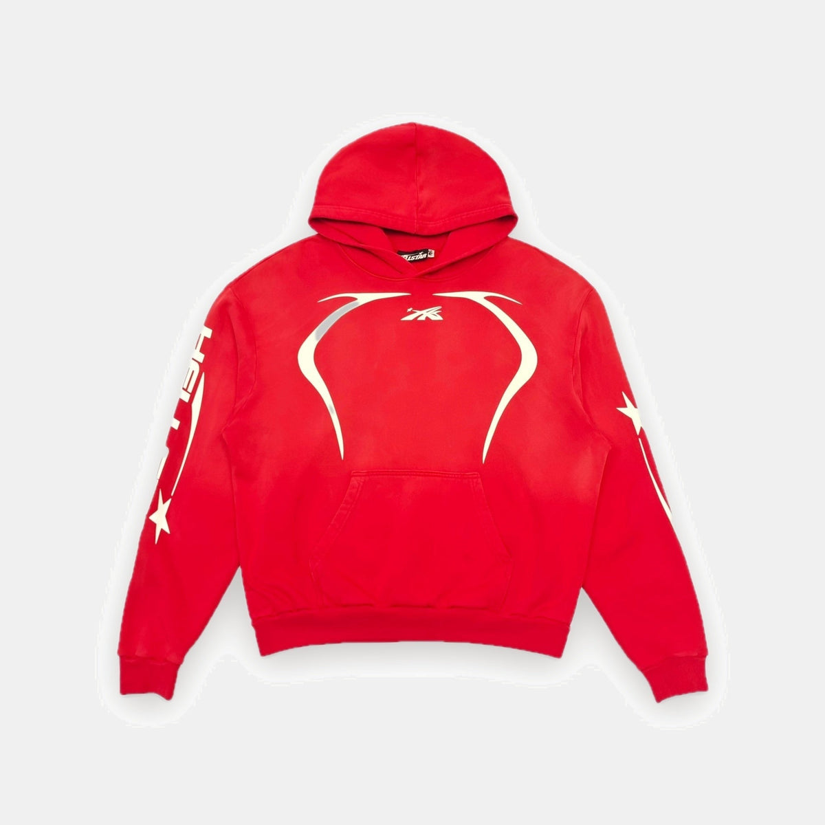 Star Flame Hoodie rot