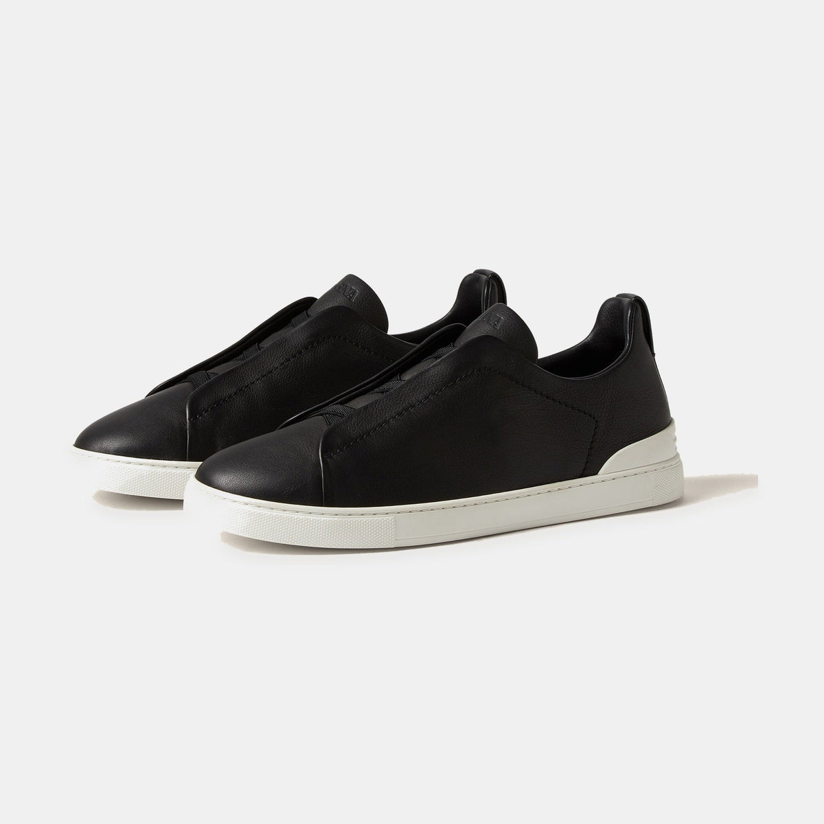 Triple Stitch Slipper schwarz