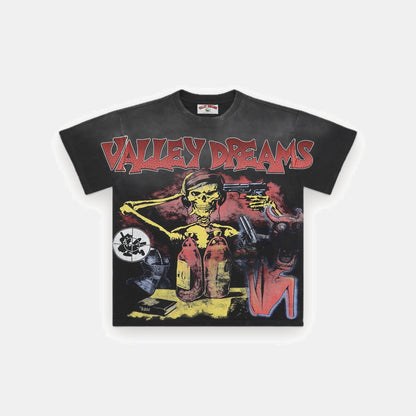 VD Skull T-Shirt schwarz