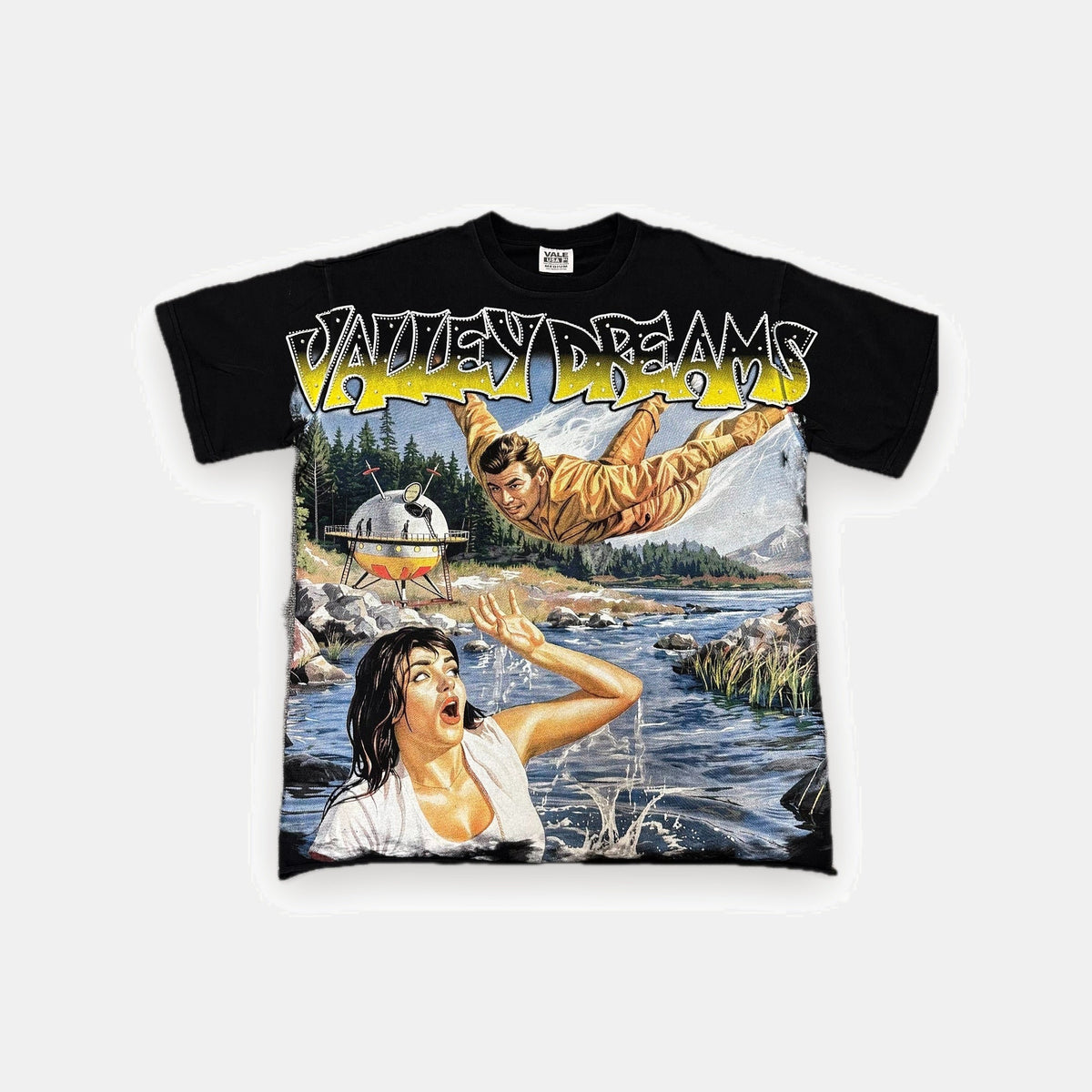 VD T-Shirt schwarz