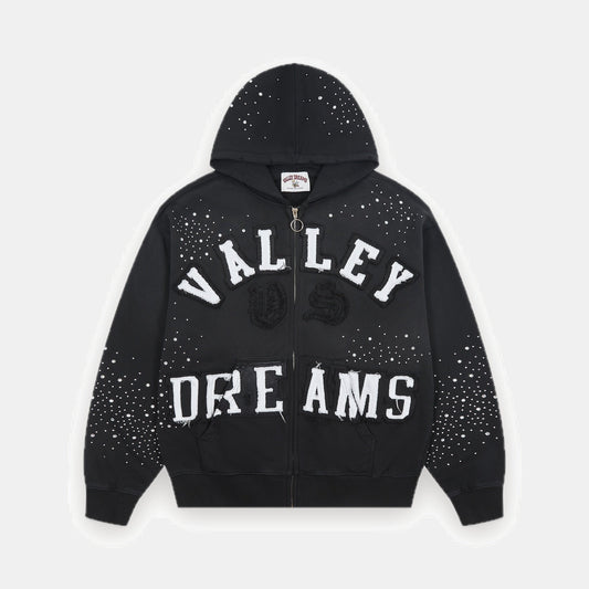 VD Zip-Hoodie schwarz