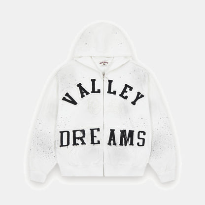 VD Zip-Hoodie weiß